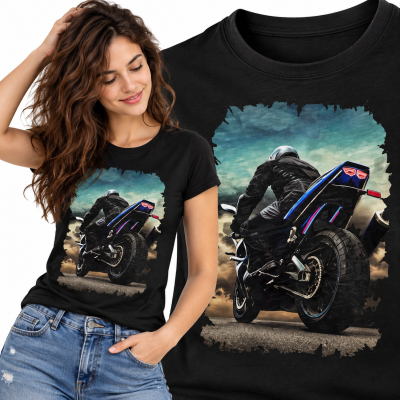 KOSZULKA DAMSKA ŚMIESZNA  MOTO 2